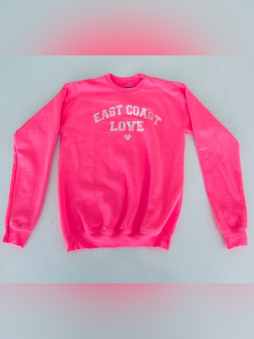 Prince Peter Collection Bright Hot Pink Crewneck
